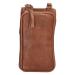 Hide en Stitches Telefoontasje Paint Rock Cognac