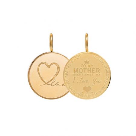 iXXXi Charm Pendant Mother Love Small Goud