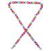 Charm London Schouderband Anna 2cm Metallic Multi Fuchsia