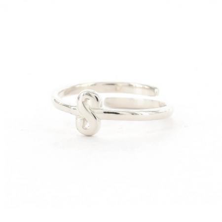 Imotionals Ring Letter S Zilver