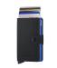 Secrid Mini Wallet Portemonnee Matte Black & Blue