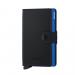 Secrid Mini Wallet Portemonnee Matte Black & Blue