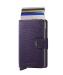 Secrid Mini Wallet Portemonnee Crisple Purple