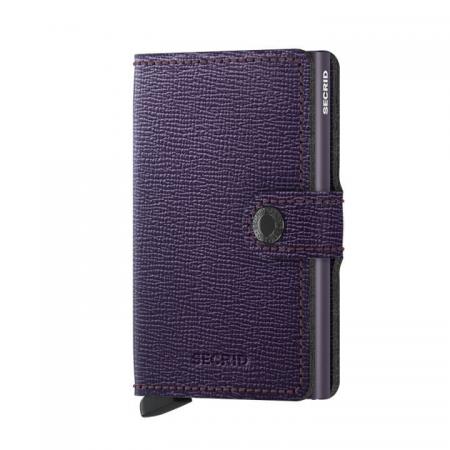 Secrid Mini Wallet Portemonnee Crisple Purple