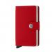 Secrid Mini Wallet Portemonnee Crisple Red