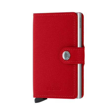 Secrid Mini Wallet Portemonnee Crisple Red