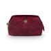 Pip Studio Toilettas Cosmetic Purse Small Velvet Quiltey Days Red