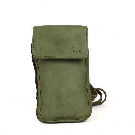 Bear Design Phone Bag Ahana Telefoontasje Mint