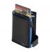 Furbo by Tony Perotti RFID Wallet Portemonnee Carbon Black/Blue