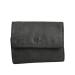 Bear Design Compacte Portemonnee met Overslag Cow Lavato Ultimate Grey