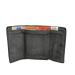 Bear Design Compacte Portemonnee met Overslag Cow Lavato Ultimate Grey
