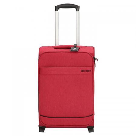 Enrico Benetti Dallas Handbagage Koffer 58 Roze-Rood