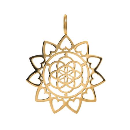 iXXXi Charm Pendant Mandala Goud