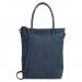 Zebra Trends Shopper met Etui Natural Bag Kartel Jeansblauw