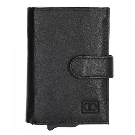 Double-D Portemonnee met Safety Wallet RFID Zwart