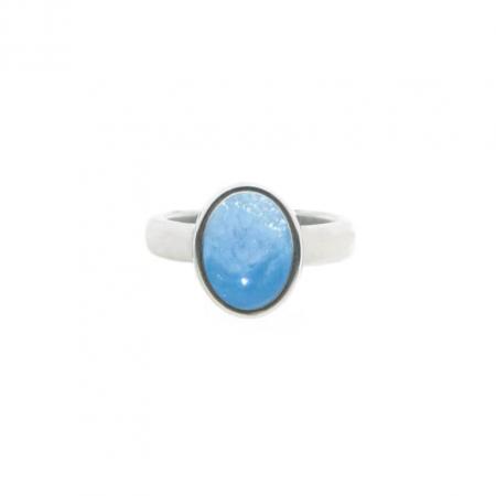 Qoss Ring Door Hemelsblauw