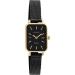 OOZOO Timepieces Horloge Vintage Zwart/Goud | C20269