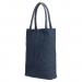 Zebra Trends Shopper met Etui Natural Bag Kartel Fearless II Jeansblauw