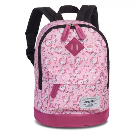 Bestway Kinderrugzak Roze Zebra