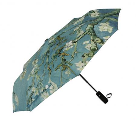 Ecozz Opvouwbare Paraplu Automatic Amandelbloesem