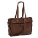 Daniel Ray Leather Handtas/Schoudertas Vallejo Cognac