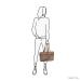 Daniel Ray Leather Handtas/Schoudertas Vallejo Taupe