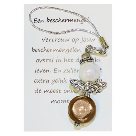 Kleine Beschermengel Parel/Bruin
