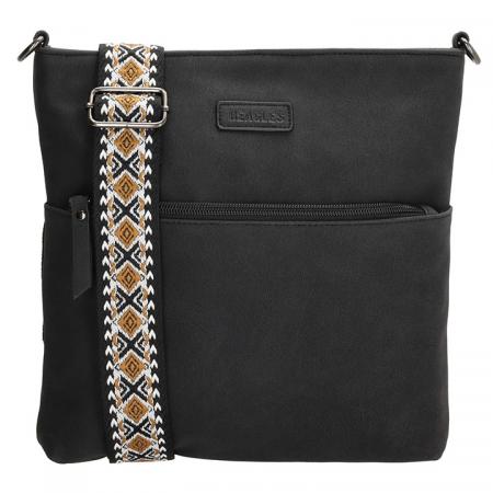 Beagles Schoudertas Malaga Zwart