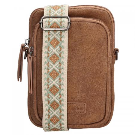 Beagles Phone Bag Telefoontasje Malaga Bruin