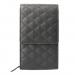Leather Design Telefoontasje/Heuptas Nappa Zwart