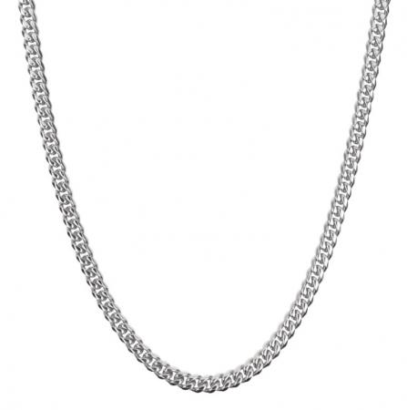 AZE Jewels Ketting Necklace Gourmette Eight | Inox