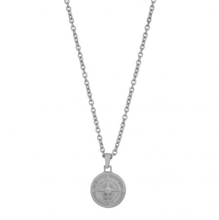 AZE Jewels Ketting Necklace Boussole | Inox