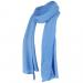 Sarlini Langwerpige Plisse Sjaal Mid Blauw