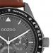 OOZOO Timepieces Horloge Bruin/Donker Grijs | C11112