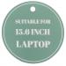 Micmacbags Laptoptas 15.6'' Marrakech Olijf