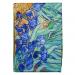 Boodz Langwerpige Sjaal Irissen | Van Gogh | Schilderij