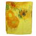 Boodz Langwerpige Sjaal Siffon Zonnebloemen | Van Gogh | Schilderij