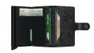 Secrid Mini Wallet Portemonnee Ornament Black