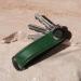 Orbitkey 2.0 Leather Key Holder Pebbled Emerald