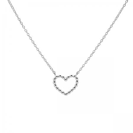Karma Ketting Open Your Heart Zilver