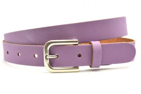 Timbelt Fashion Leren Riem 3 cm Lavender