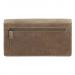 Hide & Stitches Overslag Portemonnee RFID Idaho Donker Zand