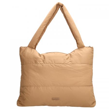 Beagles Puffer Mom Bag Calvia Donker Zand