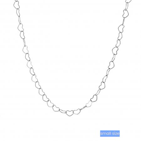 Day&Eve Ketting Heart Chain Zilver