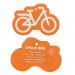Beagles Originals Bicycle Waterproof Rolltop Rugzak Fietstas 15.6'' Zwart