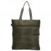Zebra Trends Puffer Shopper/Schoudertas Elske Olijf