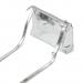 dR Amsterdam Crossbody Schoudertasje Metallics Zilver