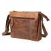 Leather Design Schoudertas Hunter Bruin