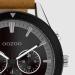 OOZOO Timepieces Horloge Zilver/Zwart | C10801
