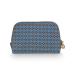 Pip Studio Toilettas Coby Cosmetic Bag Triangle Small Clover Blue